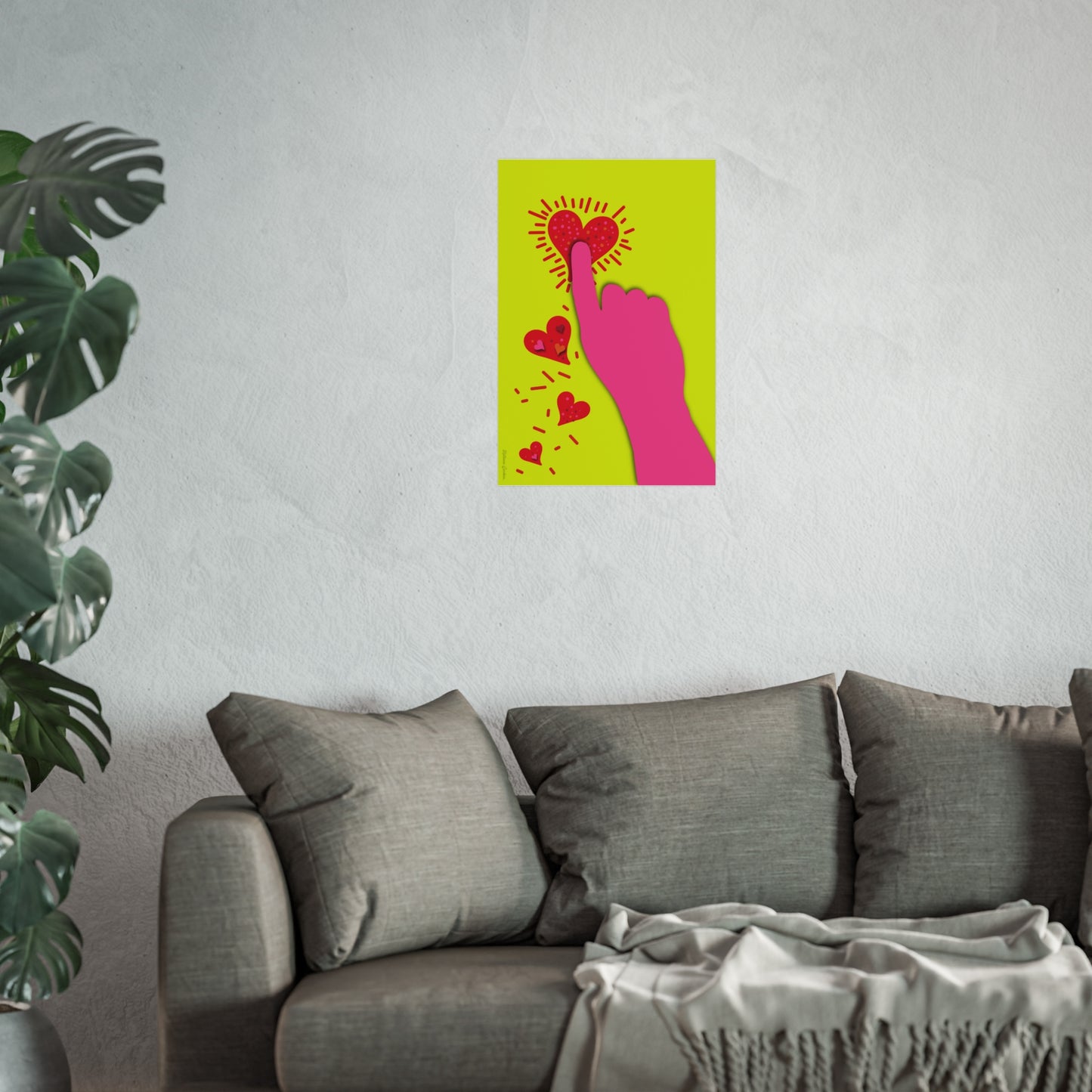 Giclée Fine Art Print - Turn on the Love