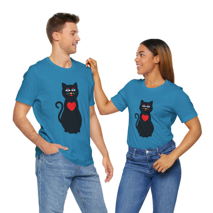 Unisex Tee - Design Loving Cat