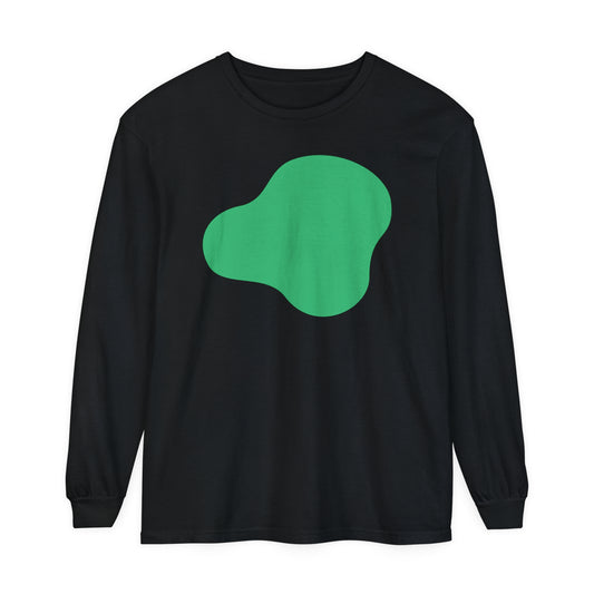 Unisex-Langarm-T-Shirt mit stückgefärbten Motiven, verschiedene Bilder und Farben!