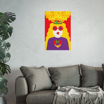 Giclée Fine Art Print  - Tree & Me - Araguaney