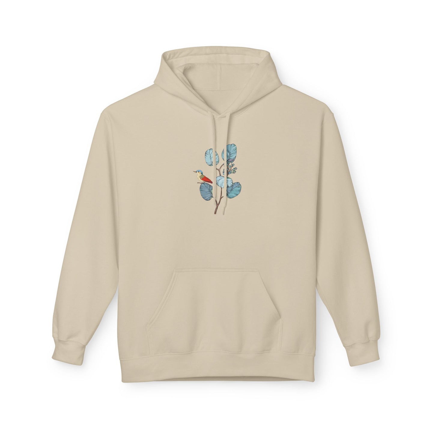 Unisex Midweight Softstyle Fleece Hoodie Vplants - Vogel