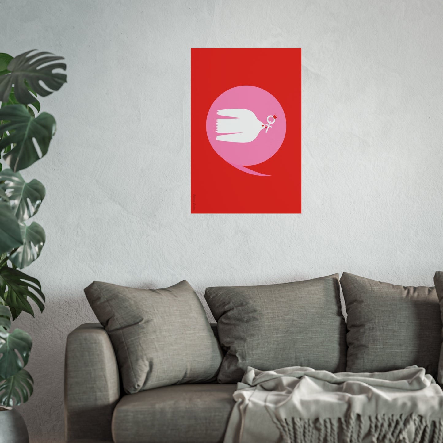 Giclée Fine Art Print – Ich sage Freiheit für alle Frauen 