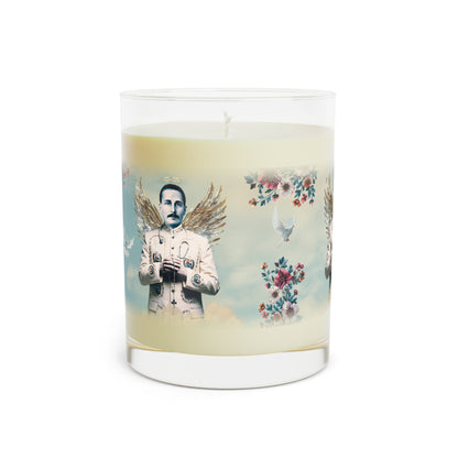 Scented Candle - Full Glass, 11oz - San José Gregorio Hernández Vintage