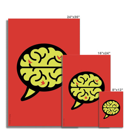 Giclée Fine Art Print - ¡Expresa tus pensamientos! 