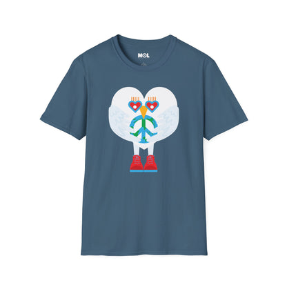 Peace & Love to the World Unisex Softstyle T-Shirt