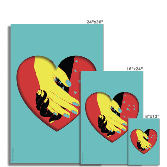 Impresión de bellas artes Giclée - Libertad para amar 