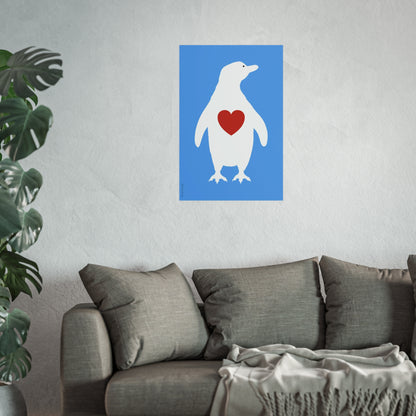 Giclée Fine Art Print - Save them, Penguin Galapagos