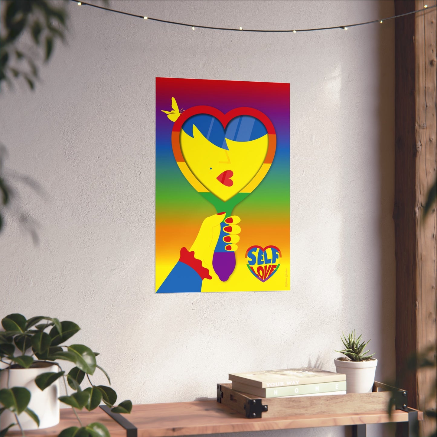Giclée Fine Art Print - Self Love Lgbti