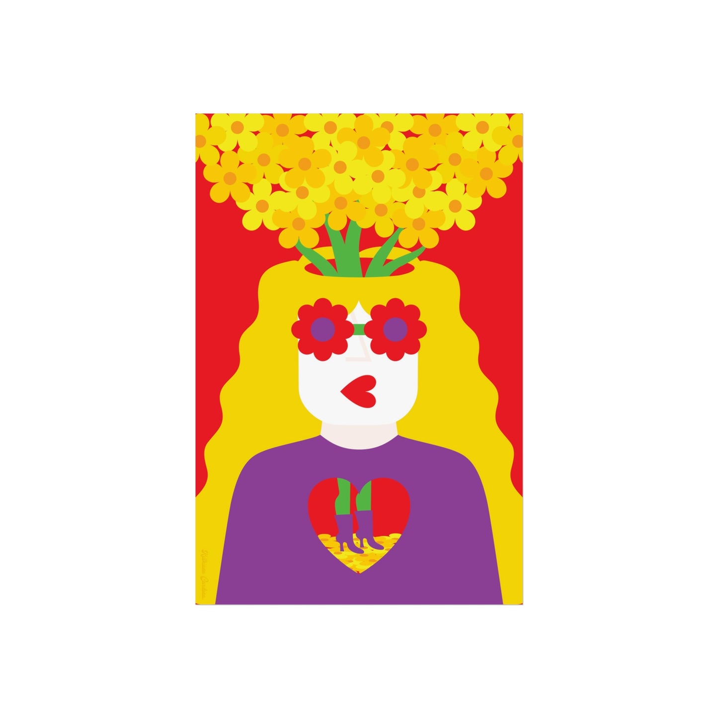 Giclée Fine Art Print  - Tree & Me - Araguaney