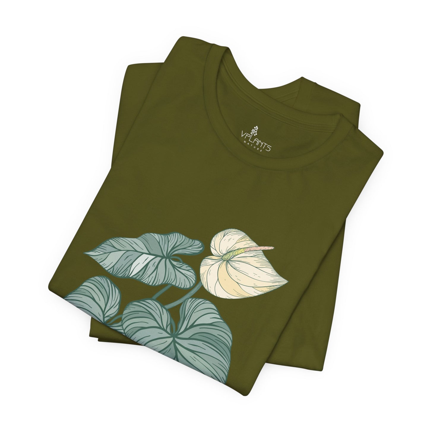 Unisex Basic T-Shirt | Bella + Canvas 300 - Vplants Monstera