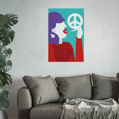 Giclée Fine Art Print - Habla tu paz 