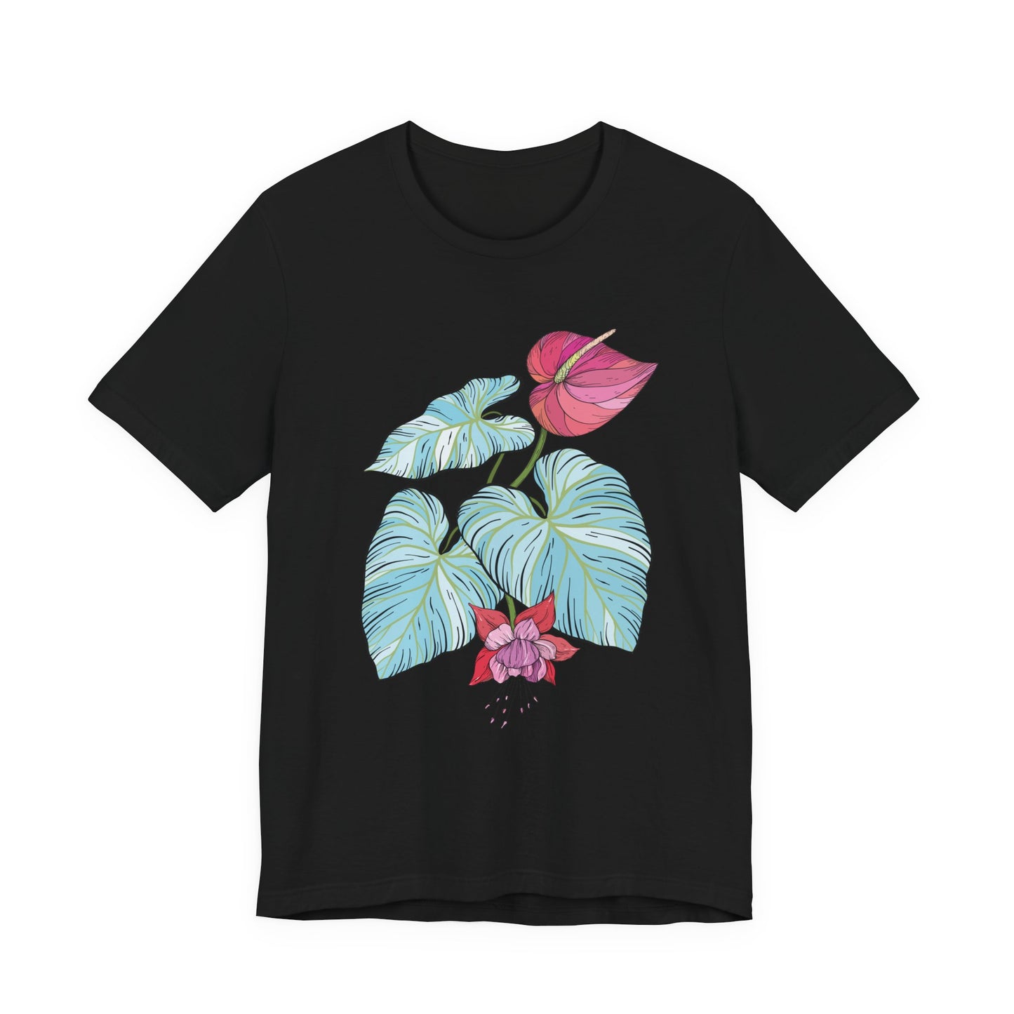 Unisex-Basic-T-Shirt | Bella + Canvas 300 - Vplants - CaLa Monstrera