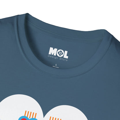 Peace & Love to the World Unisex Softstyle T-Shirt