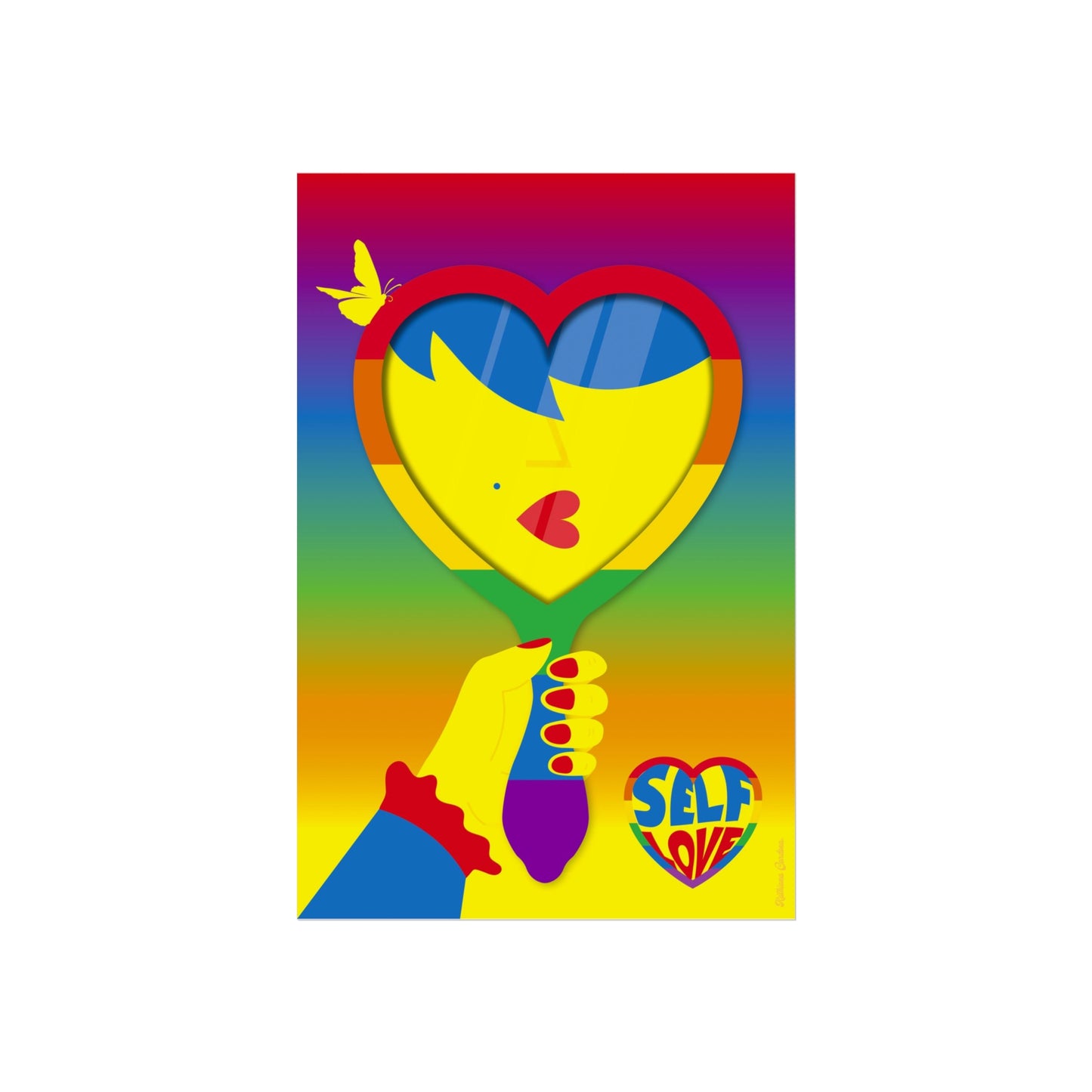 Giclée Fine Art Print - Self Love Lgbti