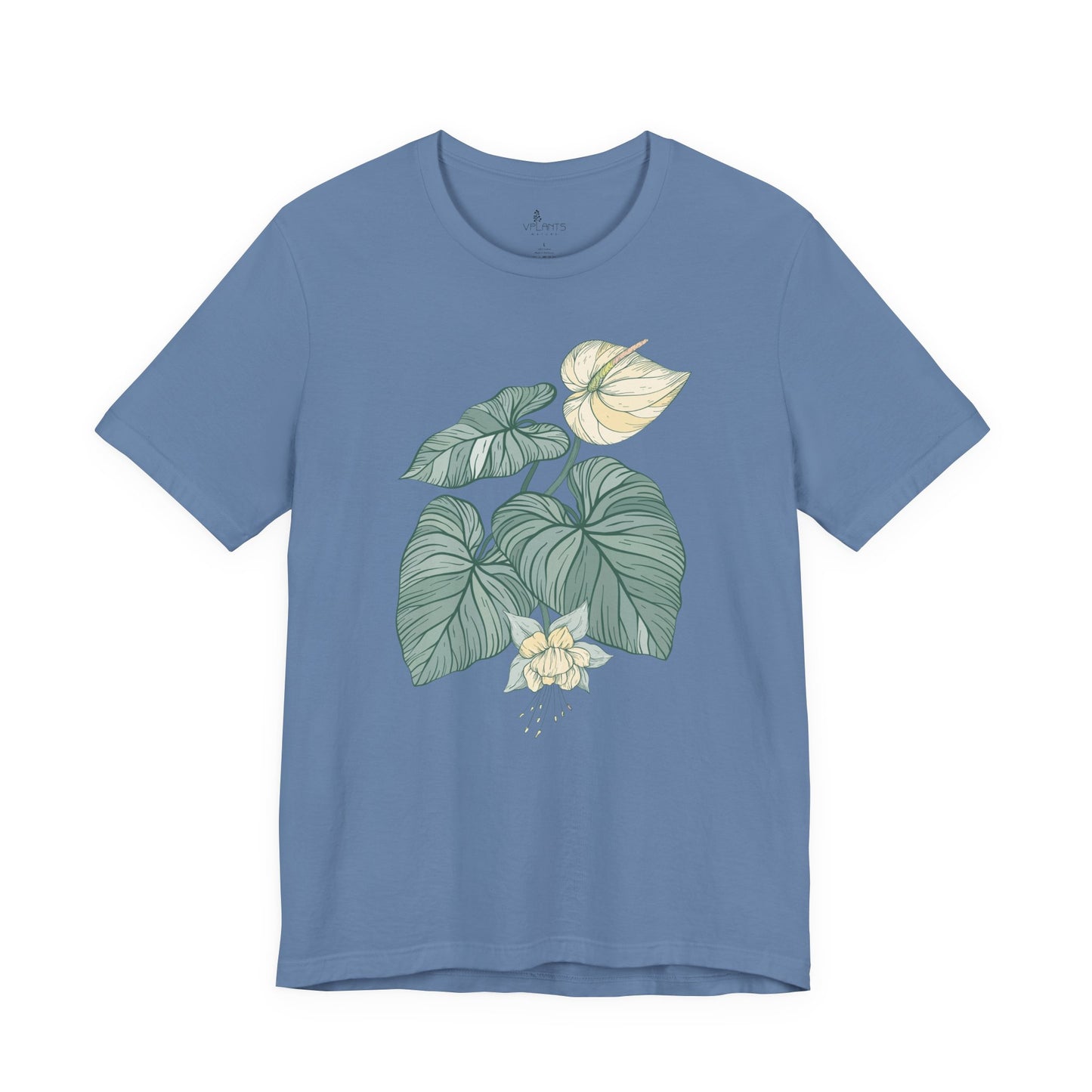 Unisex Basic T-Shirt | Bella + Canvas 300 - Vplants Monstera