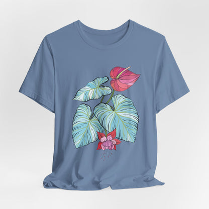 Unisex-Basic-T-Shirt | Bella + Canvas 300 - Vplants - CaLa Monstrera