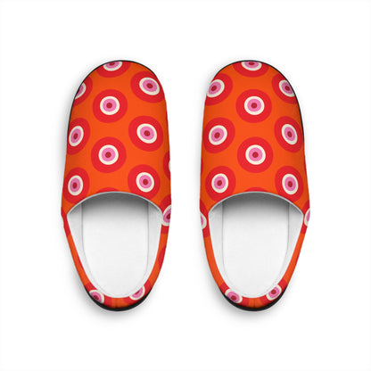 Women's Indoor Slippers - Turkish Eye pattern
