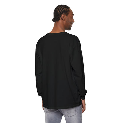 Unisex Garment-dyed Long Sleeve T-Shirt assorted images and colors!