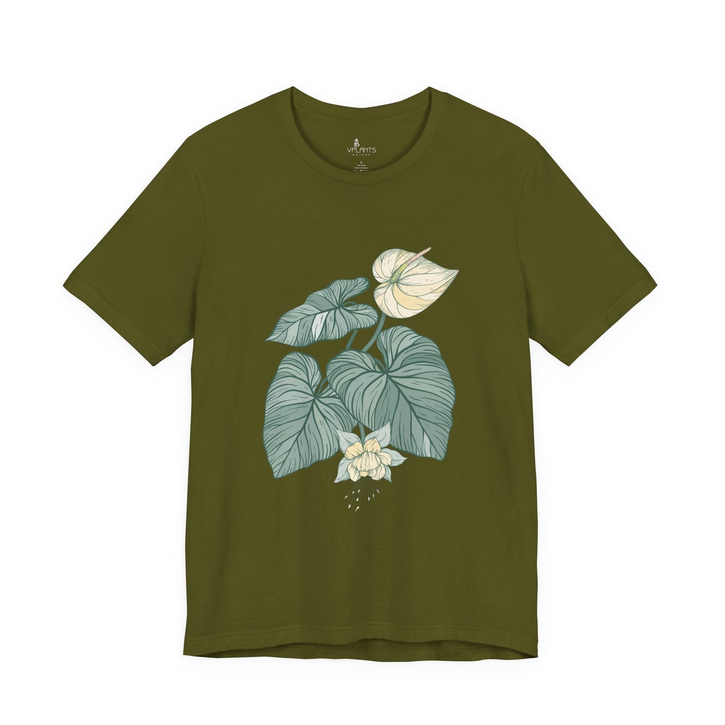 Unisex Basic T-Shirt | Bella + Canvas 300 - Vplants Monstera