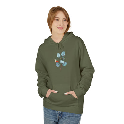 Unisex Midweight Softstyle Fleece Hoodie Vplants - Vogel