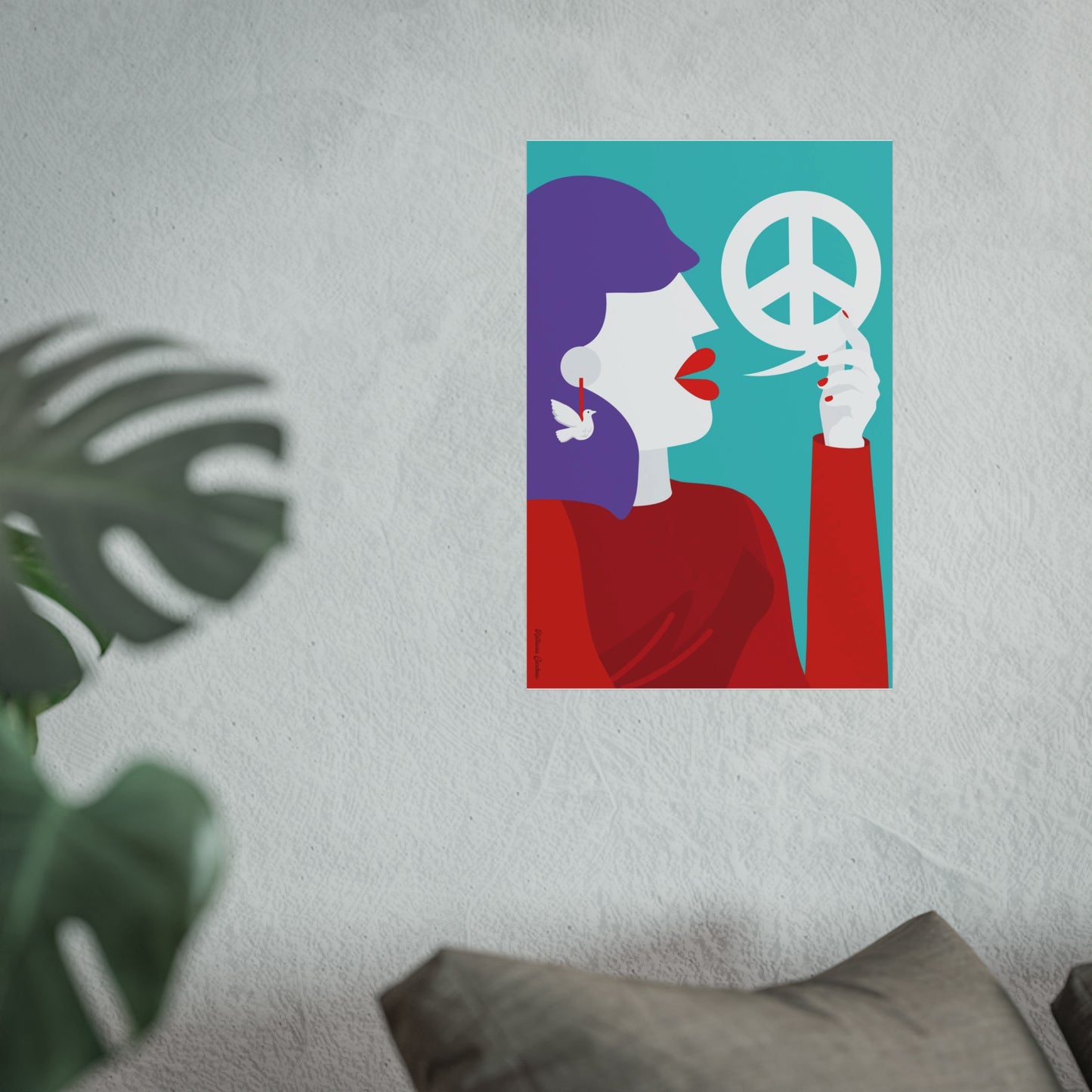 Giclée Fine Art Print - Habla tu paz 