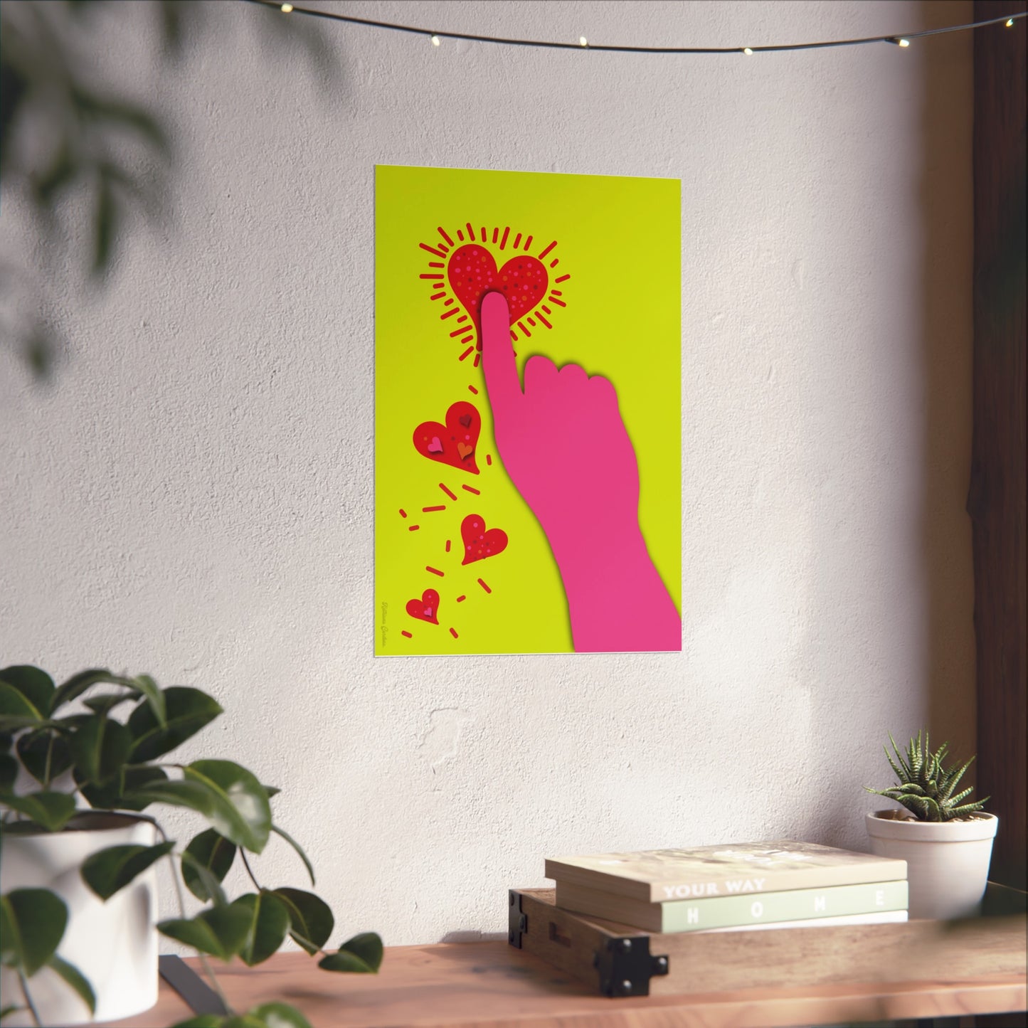 Giclée Fine Art Print - Turn on the Love