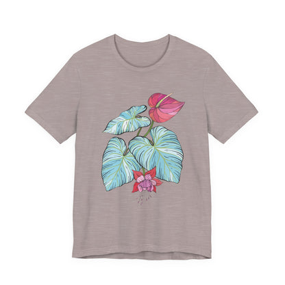 Unisex-Basic-T-Shirt | Bella + Canvas 300 - Vplants - CaLa Monstrera