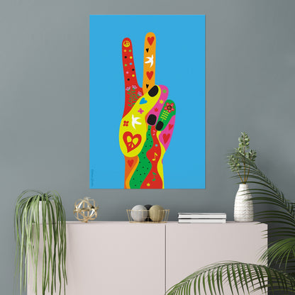 Giclée Fine Art Print - Handfrieden 