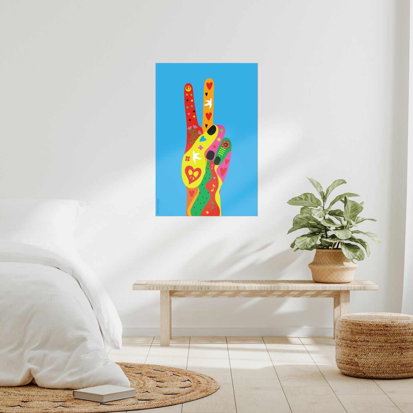 Giclée Fine Art Print - Handfrieden 