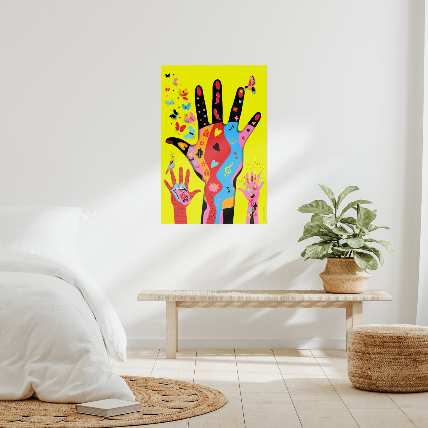 Giclée Fine Art Print - Hands Are To Create