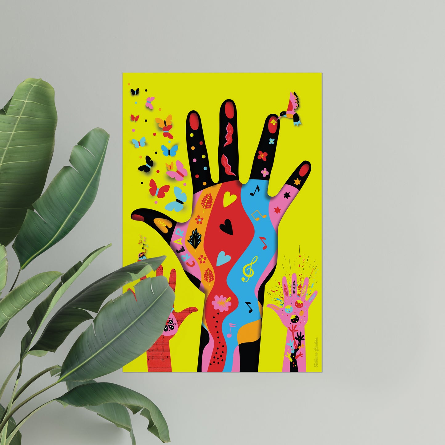Giclée Fine Art Print - Hands Are To Create
