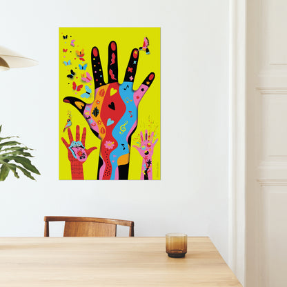 Giclée Fine Art Print - Hands Are To Create