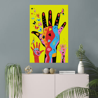 Giclée Fine Art Print - Hands Are To Create