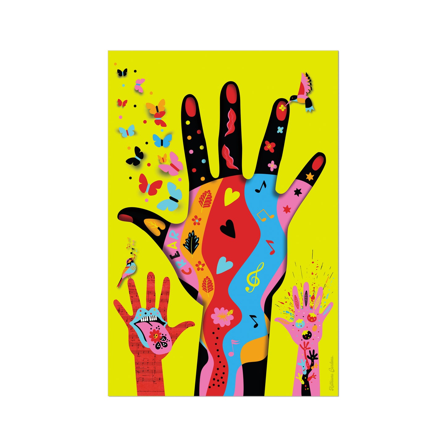 Giclée Fine Art Print - Hands Are To Create