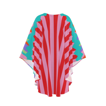 Pop Wave Pastels Kaftan