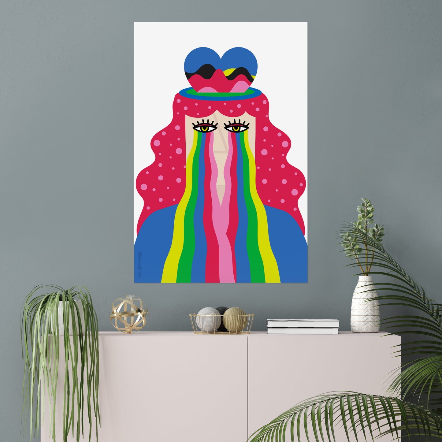 Giclée Fine Art Print  - The Subjects Look, The Objects Gaze -Lady version-