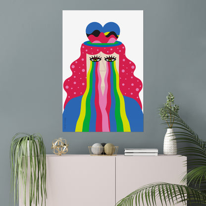 Giclée Fine Art Print  - The Subjects Look, The Objects Gaze -Lady version-