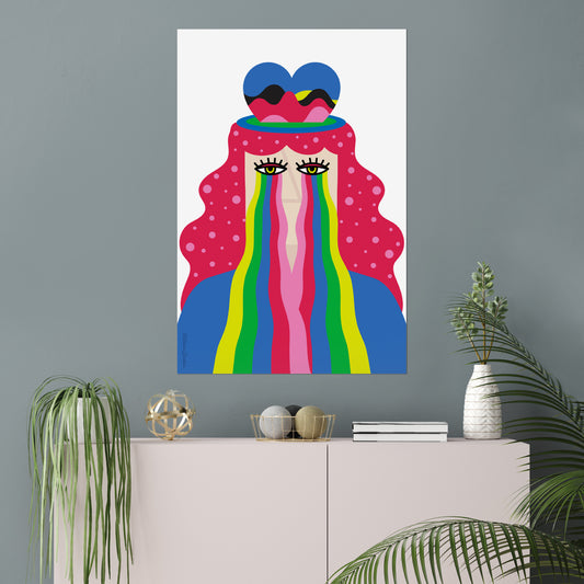 Giclée Fine Art Print  - The Subjects Look, The Objects Gaze -Lady version-