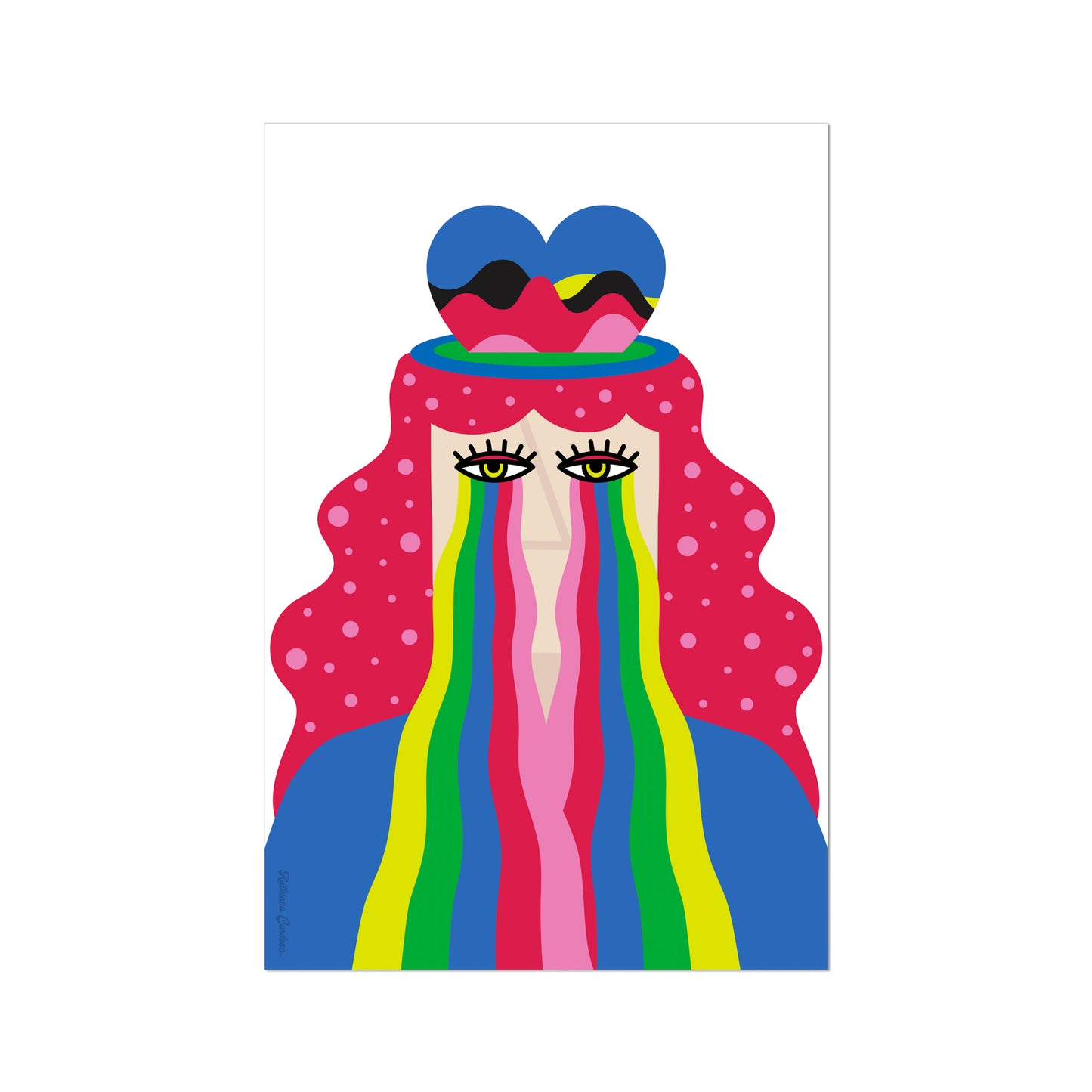 Giclée Fine Art Print  - The Subjects Look, The Objects Gaze -Lady version-