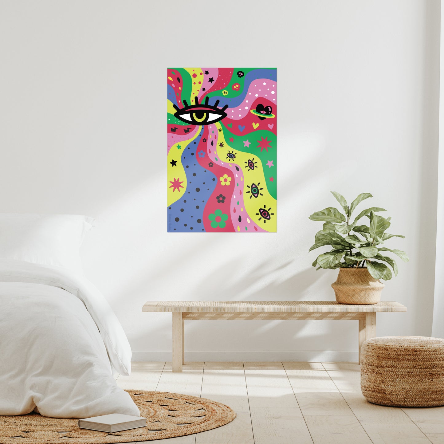 Giclée Fine Art Print  - The Subjects Look, The Objects Gaze -Eye version-