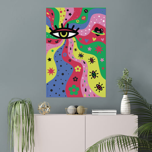 Giclée Fine Art Print  - The Subjects Look, The Objects Gaze -Eye version-