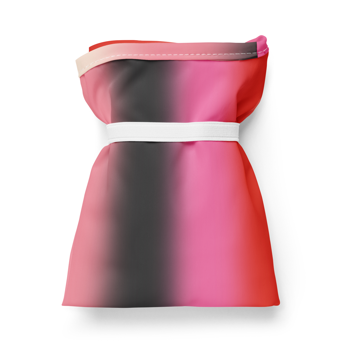 Shopping Bag Gradient Stripe red