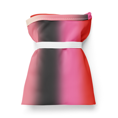 Shopping Bag Gradient Stripe red
