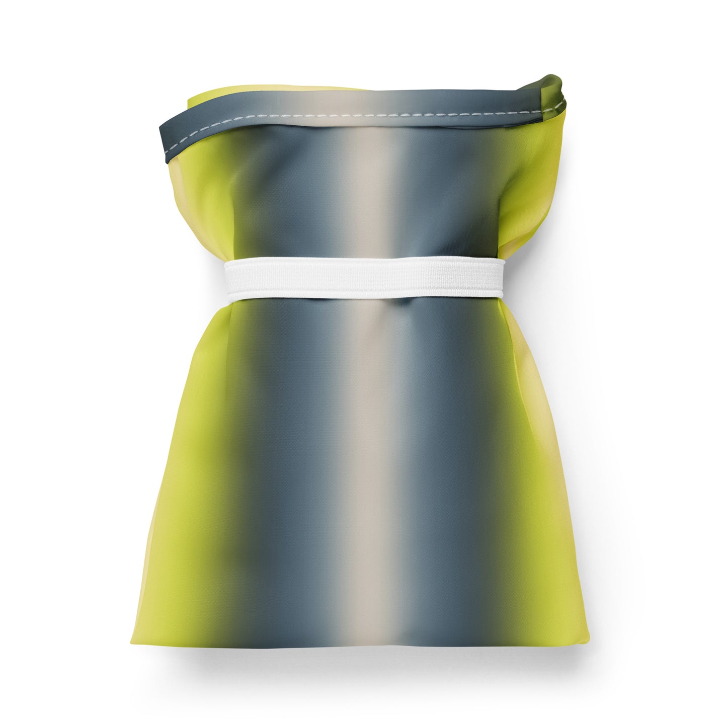 Shopping Bag Gradient Stripe neon yellow