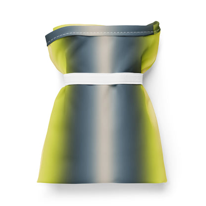 Shopping Bag Gradient Stripe neon yellow