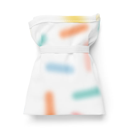 Shopping Bag Blurred Colorful Confetti