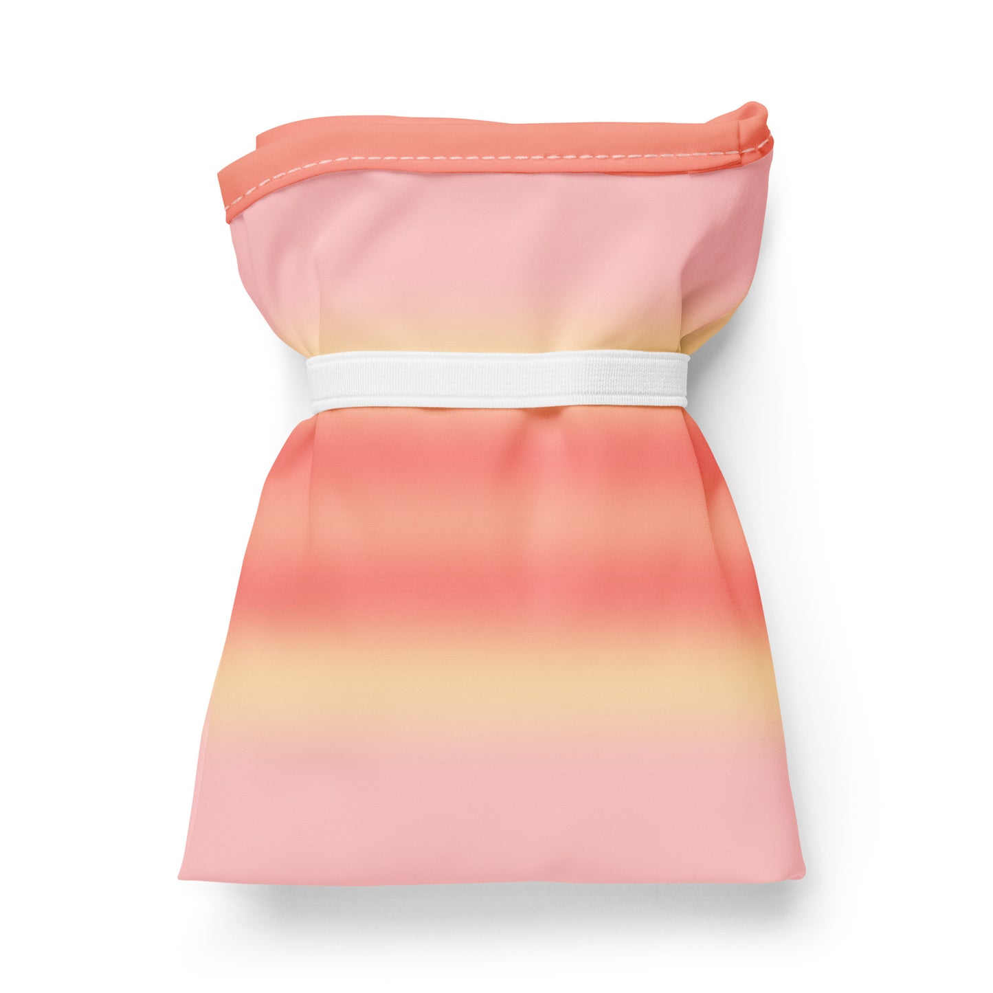 Shopping Bag Blurred Stripe Pink