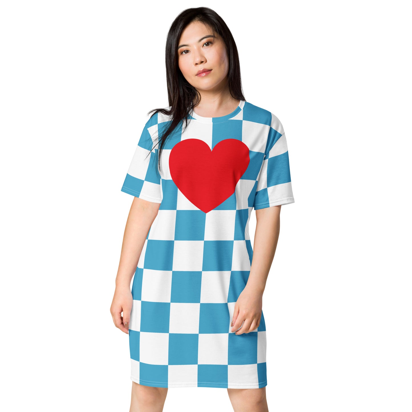 T-Shirt-Kleid Love