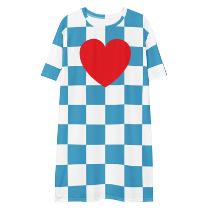 T-Shirt-Kleid Love