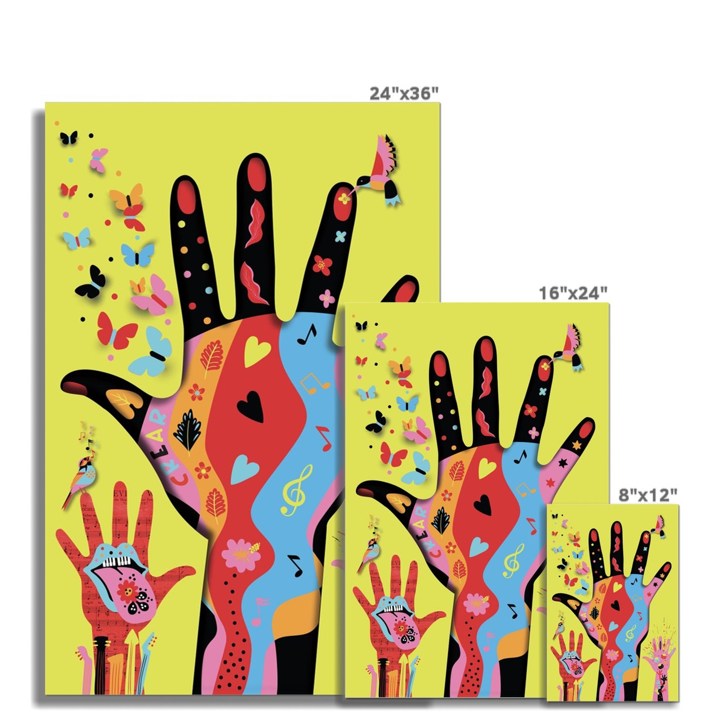 Giclée Fine Art Print - Hands Are To Create